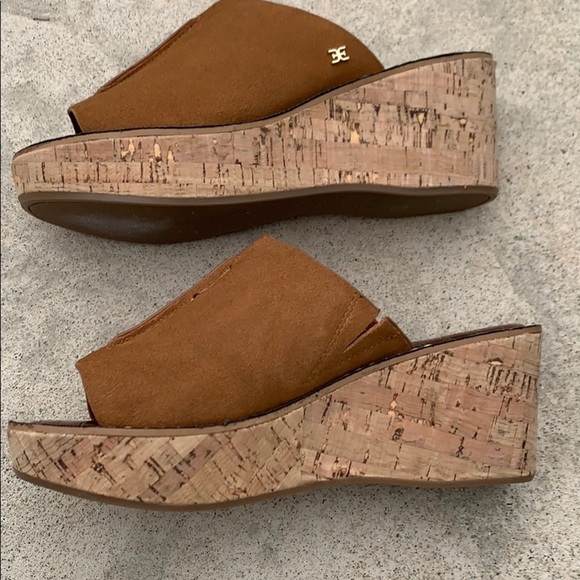 💚Sam Edelman Ranger Cork Wedge Platform Size 8.5 - Picture 4 of 8